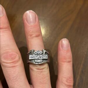 Harley-Davidson Motorcycle Ring Size 9.5